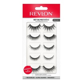 👁️✨ Revlon Pestañas Postizas – 5 Pares Modelo 6 💄🌟