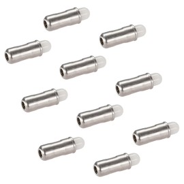 HALDER Spring Plunger with Thrust Pin Smooth Type Stainless Steel Resin