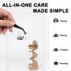 3Pcs Jumping Spider Enclosure Accessories Mini Spider House with Spiral