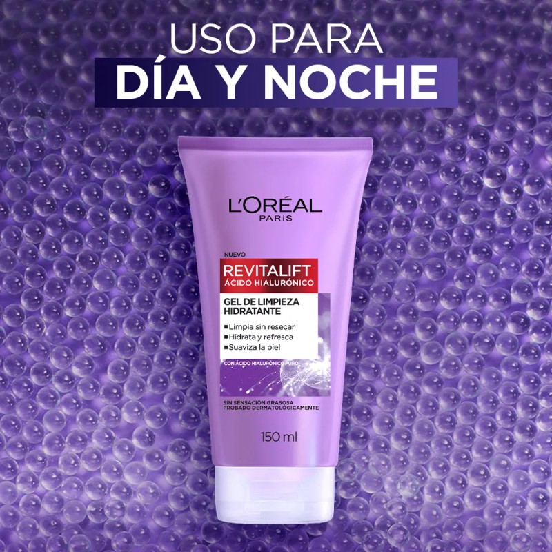 Gel De Limpieza L'Oréal Paris Revitalift Ácido Hialurónico Hidratante 150