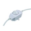 Tresco Lighting L-LED-DIMCON-WH-1 12V DC Rotary Dimmer with 48W Capacity,