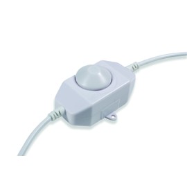 Tresco Lighting L-LED-DIMCON-WH-1 12V DC Rotary Dimmer with 48W Capacity, White