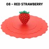 10cm Silicone Cup Cover for Drinks – Heat-Resistant Dustproof Suction