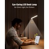 SUPERDANNY Eye-Caring LED Desk Lamp 360° Flexible Gooseneck Work Lamp
