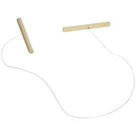 Jack Richeson 210411 Toggle Wire Clay Cutter, Hardwood Handle, 0.75" Height, 2.5" Width, 3" Length