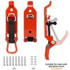 QWORK® 4 Pack Shovel Holder, Shovel Mount for Roof Rack,