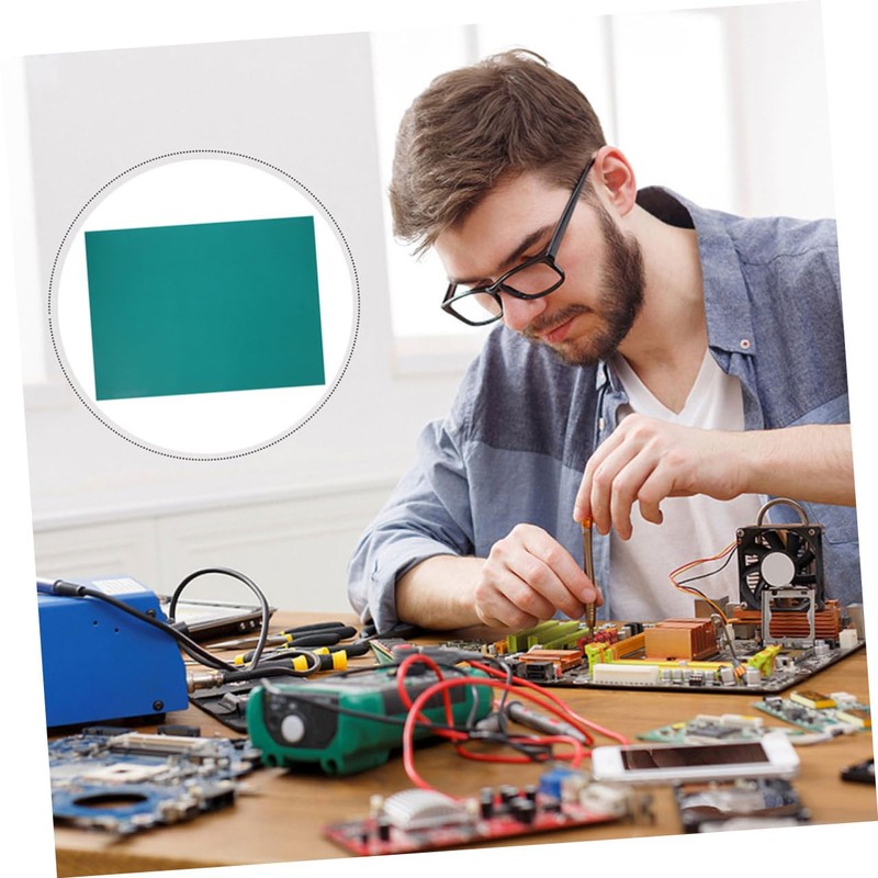 TEHAUX 2pcs Static Heat Resistant Work Mat Durable Repair Mat