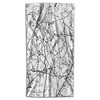 Moslion Branches Bath Towels Clearance 64Lx32W Inch Black and White