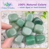 NatureWonders Tumbled Green Aventurine 12 Healing Stones Crystal Natural Color