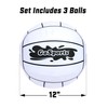 GoSports 12 Inch XL Inflatable Volleyball, 3 Pack - Easier