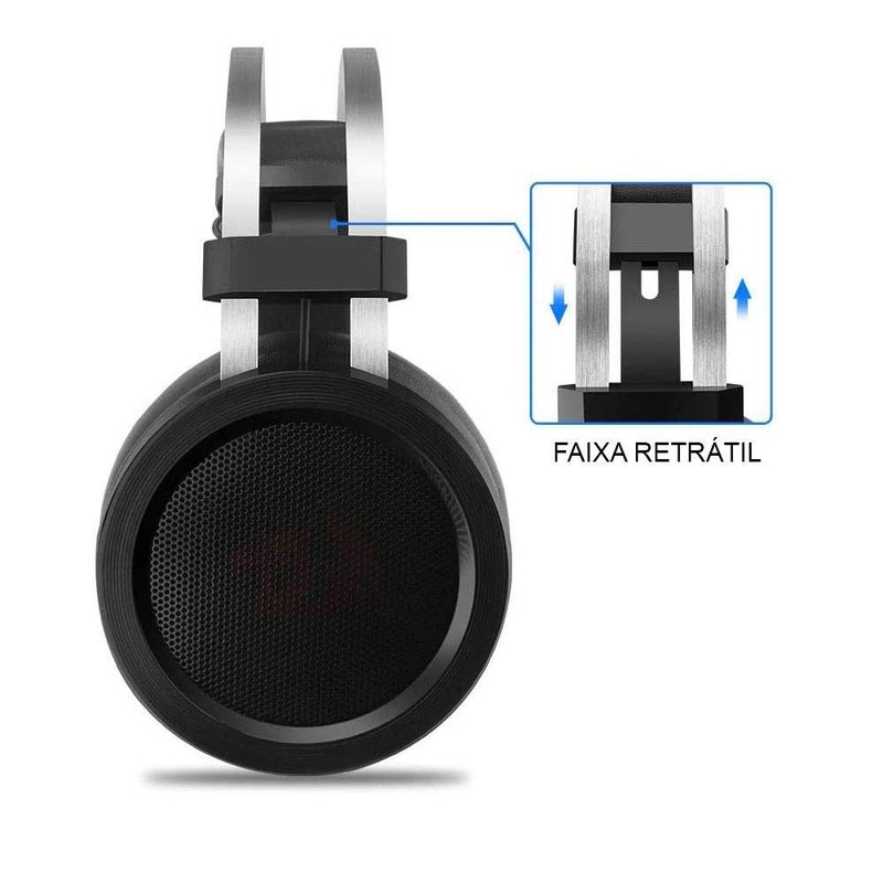 Redragon - Scylla Auricular Gaming 3.5 mm Micrófono