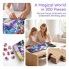 Unicorn Jigsaw Puzzle, 200 Pezzi Unicorn Jigsaw Puzzles, Girls Jigsaw