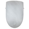 Sunset Lighting F9068-30 Wall Sconce with Faux Alabaster Glass, Faux