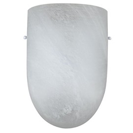 Sunset Lighting F9068-30 Wall Sconce with Faux Alabaster Glass, Faux Alabaster Finish