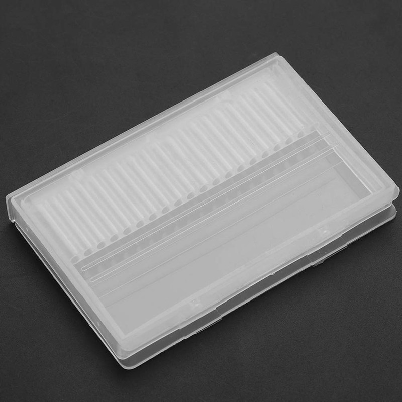Jeffergarden Drill Storage Case Nail Bit Case Nail Drill Bit