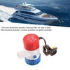 1100GPH 12V Submersible Bilge Pump Nonautomatic Marine Boat Water Pump