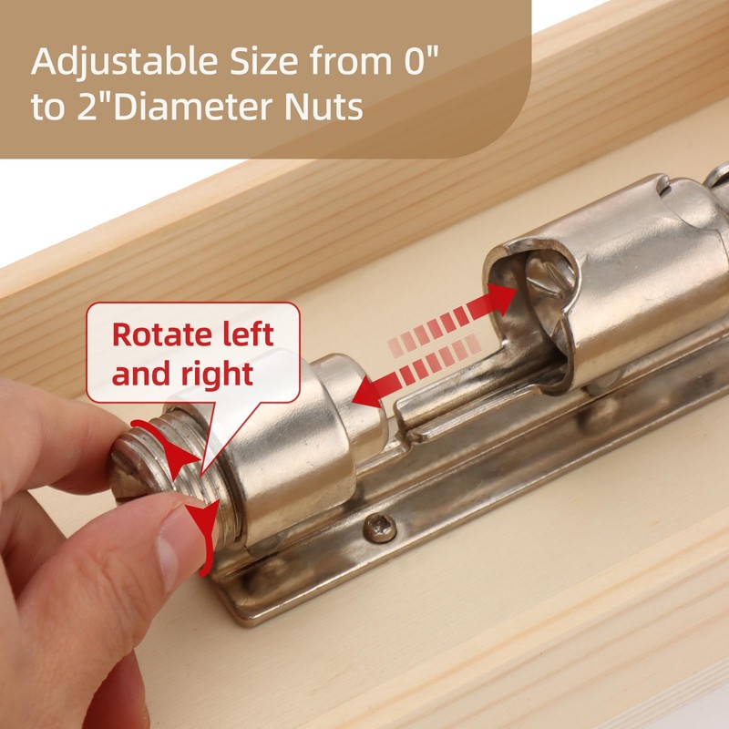 Exylixor Pecan Cracker, Nut Crackers for All Nuts, Heavy Duty