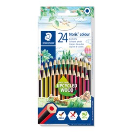 STAEDTLER 185 CD24 Noris Colour Pencil - 24 Assorted Colours (Pack of 24 Pencils)