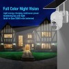 JideTech 2MP WiFi Wireless Solar Camera Outdoor PTZ with 15000mAh