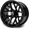 MODZ® Matrix Matte Black 14" Golf Cart Wheel