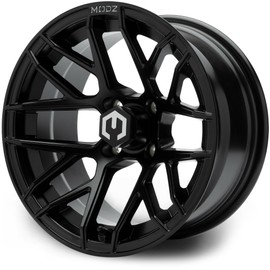 MODZ® Matrix Matte Black 14" Golf Cart Wheel