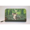 Wachifurudo Dayan Genuine Leather Art Round Bill Wallet Whisper in