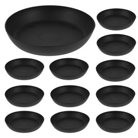Angoily Pack of 30 Flower Pot Saucers, 11 cm Saucers for Flower Pots, Plastic Flower Coasters for Indoor and Outdoor