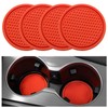 SINGARO Car Cup Coaster, 4PCS Universal Non-Slip Cup Holders Embedded