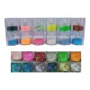 CamRom Decoración Confeti Para Diseño De Uñas Y Acrílico -