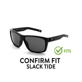 APEX Polarized PRO+ Replacement Lenses for Costa Slack Tide Sunglasses (Fire Orange)