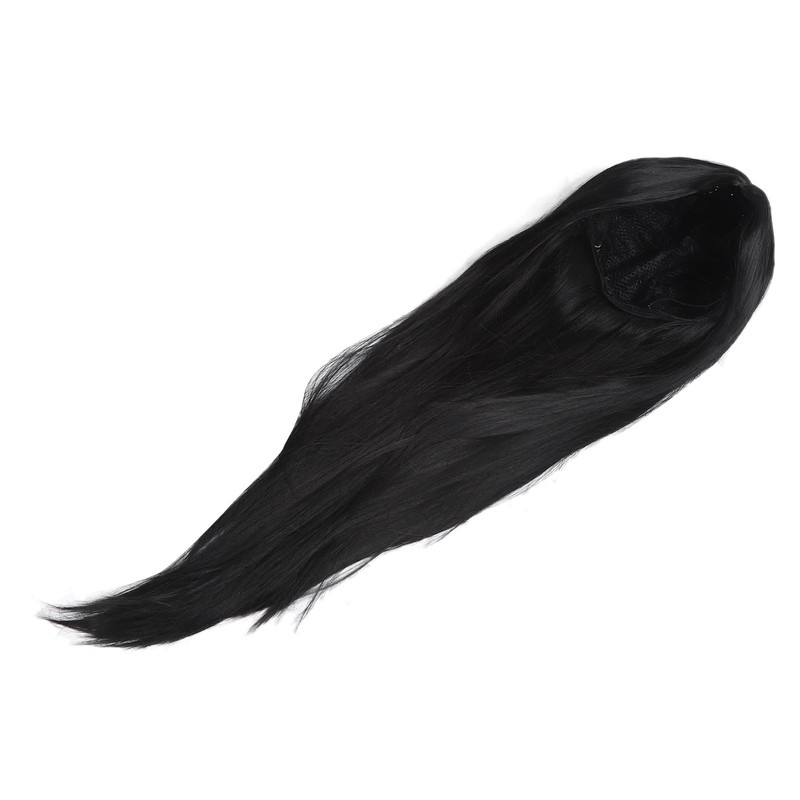 Black Long Straight Wig Women Hair Wig Comfortable Black Wig