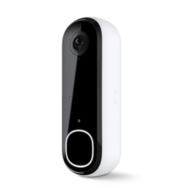 Arlo Video Doorbell 2K (2nd Gen, Latest Release), Wireless or Wired Option, 2-Way Audio, Night Vision, Head to Toe Video View, Package Detection, Person & Vehicle Recognition, 1-Month Secure Plan