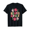 Neurospicy Retro Flower T-Shirt