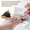PAFASON Ultra Sharp Nail Clipper Set, 3 Pack Fingernail and