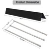 Leship 24.5" Flavorizer Bars & 34" Burner Tube Set Replace