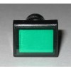 Panel Mount Rectangular LED Indicator - Green - Plastic Case