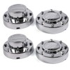 PIT66 Wheel Center Caps, Compatible with 11-16 Dodge Ram 3500