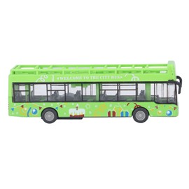RiToEasysports Green Bus, Alloy High Simulation Metal Pull Back Bus Toy for Children (Green) Hand Toy Children's Toy