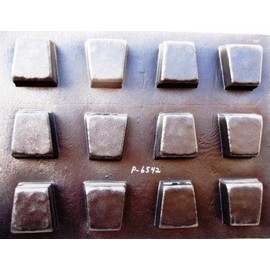 6 Keystone Molds Make 6" x 5" x 4" x 2.5" Thick Driveway or Patio Pavers