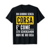 Un Giorno Senza Corsa frase divertente regalo per sportive Maglietta