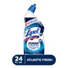 Lysol Power Toilet Bowl Cleaner Gel, For Cleaning and Disinfecting,