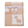Soft Chenille Jacquard Baby Blanket, Jungle Animals, 30 in. x