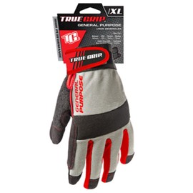 True Grip 98693-23 General Purpose High Performance Work Glove, Extra Large