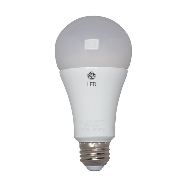 GE Lighting LED 3-Way Light Bulb, 30/70/100W Replacement, A21, 1-Pack, Daylight, Medium Base 3-Way LED Bulb