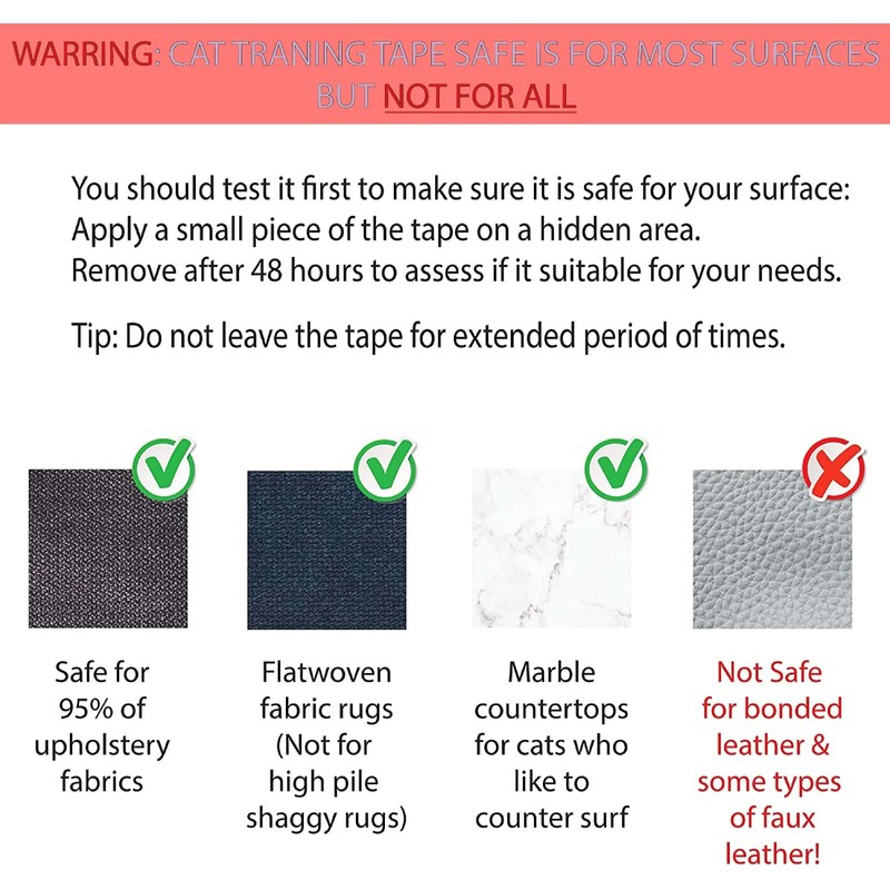 Cat Scratch Protector Double Sided Protective Tape - Sofa Scratch