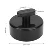 4pcs Jack Lift Pad Lifting Pucks Rubber Black Auto Accessory