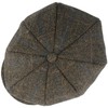 Men’s Woolen Newsboy Cap Tweed Gatsby Ivy Cabbie Flat Golf