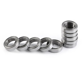 RC Ball Bearings 10 x 15 x 4 mm Metal Shielded Sealed Deep Groove 6700ZZ for Car Monster Truck Spherical Plain Bearings Pack of 10
