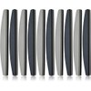 Set of 10 Buffer Files Half Moon Gloss Loss 240/320