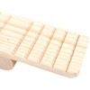ANCLLO Hamster Hanging Ladder Wooden Seesaw Climbing Toy Cage Excise